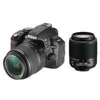 APPAREIL PHOTO NUMERIQUE Reflex Nikon D3100 + 18-55mm + 55-200mm