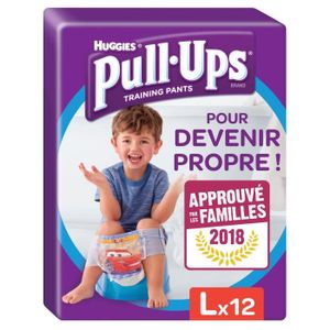 HUGGIES Pull-ups Culottes d'apprentissage Taille 6 (16-23 kg) x12 Garçon