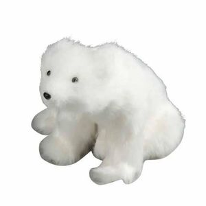 Ours blanc assis