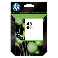 CARTOUCHE IMPRIMANTE HP n° 45 (51645AE) Noire