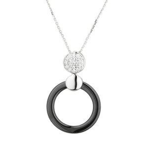 SAUTOIR ET COLLIER CERALUXE Collier Céramique Argent 925° Femme SAUTOIR ET COLLIER CERALUXE Collier Céramique Argent 925° Femme
