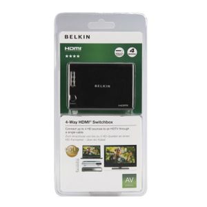 BELKIN F3Y045BF Switch HDMI 4 ports