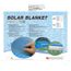 Bâche à bulles 5.30x3.15 m pour piscine Ellipse