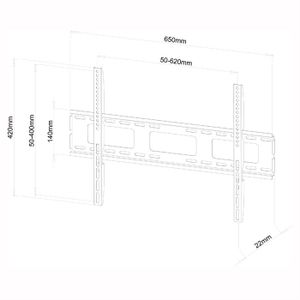INOTEK WMB3055FX Support mural fixe
