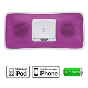 ENCEINTES Logitech S315i Pink Rechargeable Speaker ENCEINTES Logitech S315i Pink Rechargeable Speaker