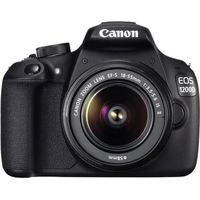 CANON EOS 1200D + objectif EF-S 18-55mm IS II CANON EOS 1200D + objectif EF-S 18-55mm IS II