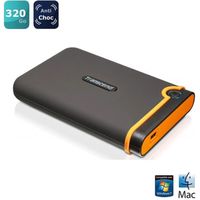 DISQUE DUR EXTERNE Transcend Disque dur externe StoreJet 25M2 320 Go
