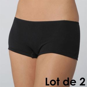 BOXER - SHORTY INTIMEA Lot 2 shorties Femme