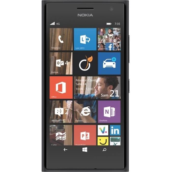 NOKIA LUMIA 735 4G Noir smartphone, prix pas cher