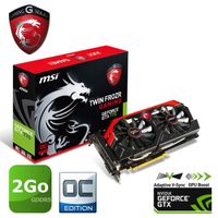 CARTE GRAPHIQUE MSI GTX770 Gaming 2Go GDDR5 OC