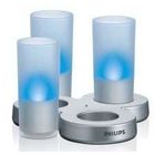 LAMPE A POSER  PHILIPS Imageo CANDLE LIGHT Bleu