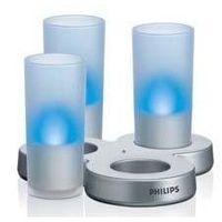 LAMPE A POSER  PHILIPS Imageo CANDLE LIGHT Bleu