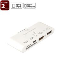 PACK CONNECTIQUE - ALIMENTATION Urban Factory Adaptateur 5en1 pour iPad,iPhone