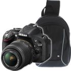 APPAREIL PHOTO RÉFLEX NIKON D5200 Reflex + 18-55 mm + Sac à dos T'nB