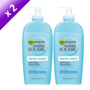 APRÈS-SOLEIL GARNIER Ambre Solaire Lait Après Soleil 250ml (x2) APRÈS-SOLEIL GARNIER Ambre Solaire Lait Après Soleil 250ml (x2)