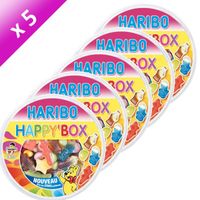  Happy Box Haribo 600 gr. par 5