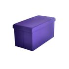COFFRE - MALLE Coffre pouf pliant SUNNY 2 places violet