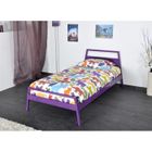 STRUCTURE DE LIT YUCA Lit 90x190 violet