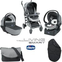 POUSSETTE CHICCO Trio Living Smart Elegance Poussette Combin POUSSETTE CHICCO Trio Living Smart Elegance Poussette Combin