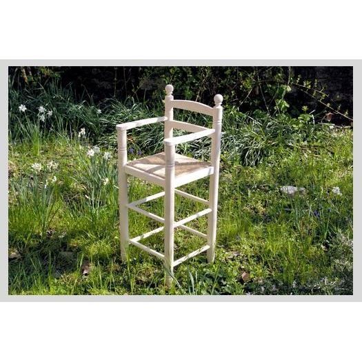Chaise haute enfant bois brut Achat / Vente chaise Bois