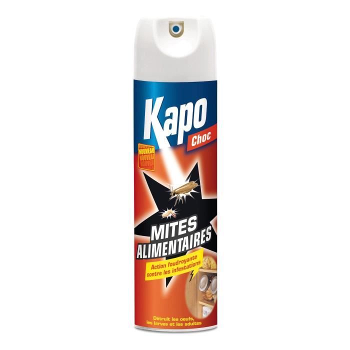 Aérosol foudroyant mites alimentaires KAPO CHOC… - Achat ...