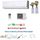 Climatiseur Atlantic Fujitsu ASYG 12 LLCC + KIT PR