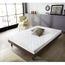 SOMMIER ET MATELAS  Ensemble 160x200cm Matelas Mousse + Sommier Noir