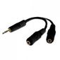 CABLE AUDIO VIDEO DOUBLEURS DE CASQUES iPhone 2G 3G/3GS 1