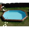 KIT PISCINE  BLUEWAVE Piscine ARISTA bois ovale