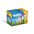 COUCHE-LANGE-LINGETTE BEBE HUGGIES Superdry Big Pack DRYLOCK Taille 4