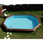 PISCINE COMPLETE - KIT PISCINE BLUEWAVE Piscine ARISTA bois ovale