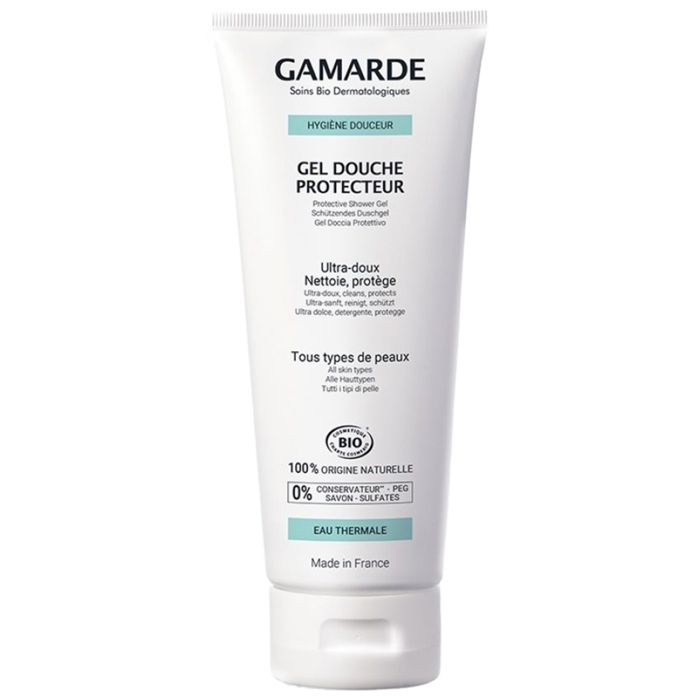 Le gel douche protecteur de Gamarde est un soin d'hygiène quotidienne