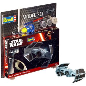 STAR WARS Model Set Darth Vader's Tie Fighter Maquette ? Construire, ? Coller et ? Peindre, Avec Accessoires