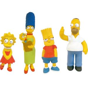 Figurine en carton taille réelle Famille Simpson Figurine en carton sur