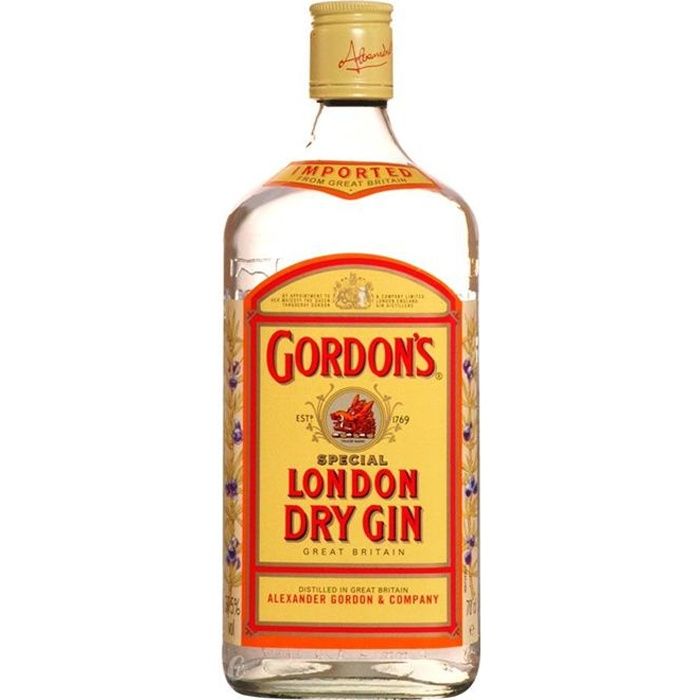 Gin 37 5° Gordon S London Dry 70cl Achat Vente Gin Gin Gordon S 70cl 37 5° Cdiscount