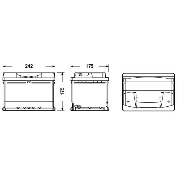 FULMEN FORMULA Batterie Auto FB602 12V 60AH 540A - Achat / Vente ...