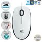 SOURIS Logitech Mouse M100 White