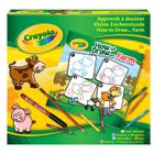 JEU DE PEINTURE-DESSIN-COLORIAGE Crayola Kit Apprends à Dessiner "La ferme"
