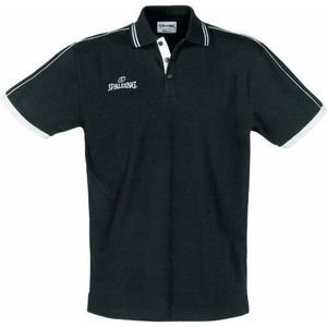 SPALDING Polo Manches Courtes - Noir