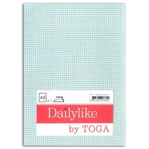 Dailylike Tissu thermocollant A5 - vichy bleu ciel