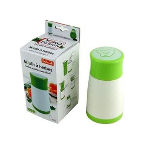 YOKO DESIGN Moulin ? herbes fraiches blanc et vert