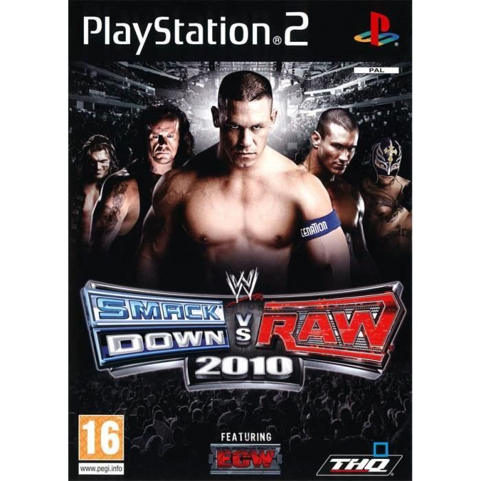 WWE SMACKDOWN VS RAW 2010 / JEU CONSOLE PS2 Achat / Vente jeu ps2 WWE