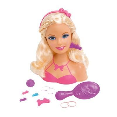 barbie tête à coiffer