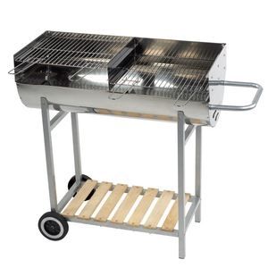 barbecue charbon 2 grilles