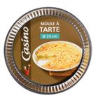 PLAT POUR FOUR  CASINO MOULE TARTE 25 CM ACIER