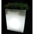 LAMPE A POSER  Jardinière lumineuse rectangulaire H70 ampoule E27