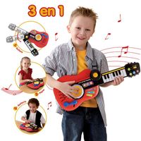 IMITATION INSTRUMENT MUSIQUE Kidi Pop & Rock 3 en 1