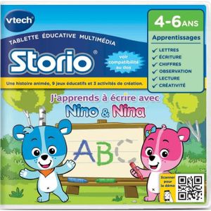 VTECH Jeu Storio J'Apprends A Ecrire