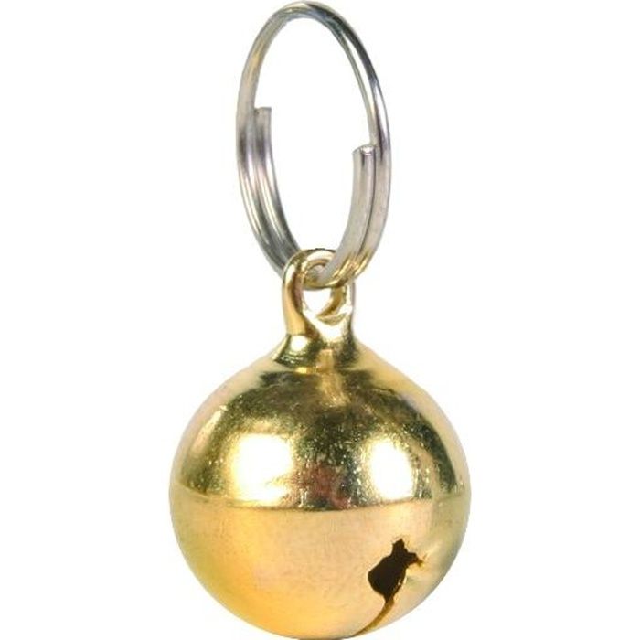 Clochette en métal pour collier chats Trixie Achat / Vente collier Clochette en métal pour col