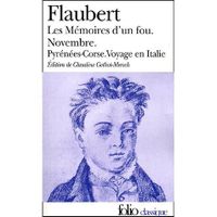 LITTERATURE / ROMANS Memoires d'un fou ; pyrenees ; corse ; novembre...
